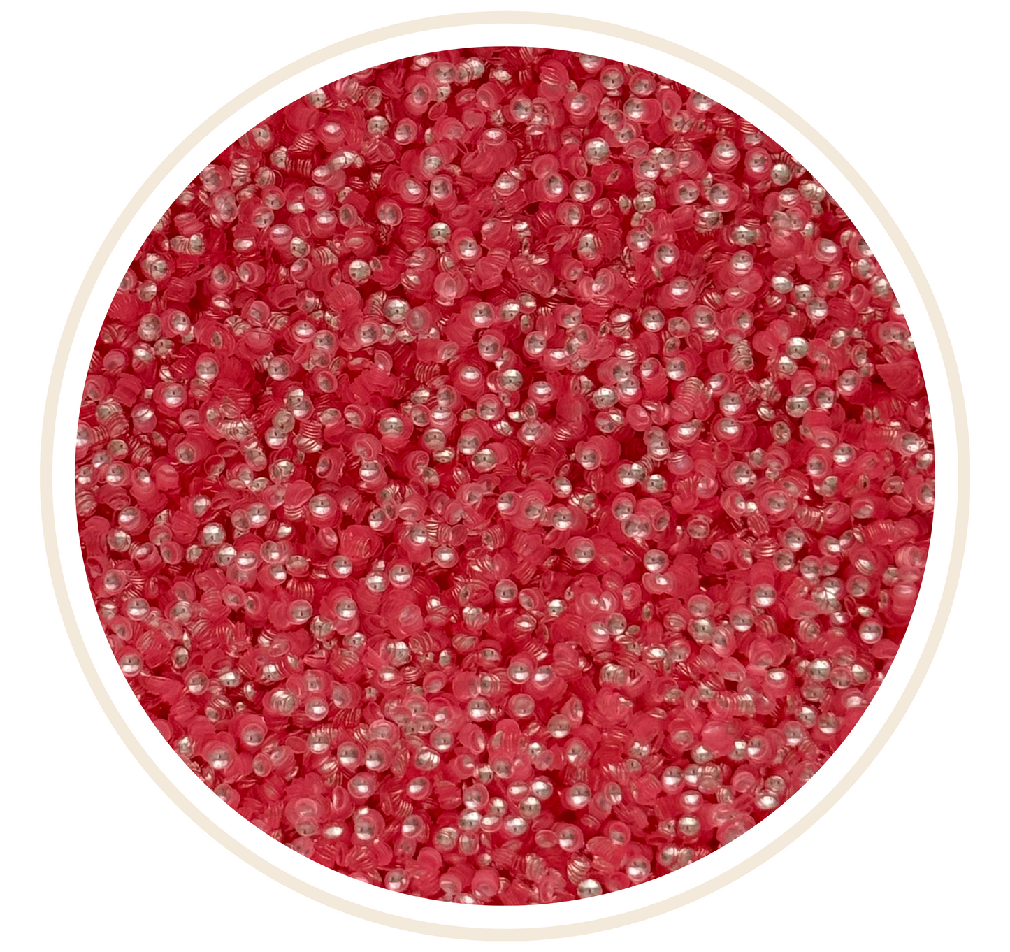 PINK 3D BUBBLE GLITTER
