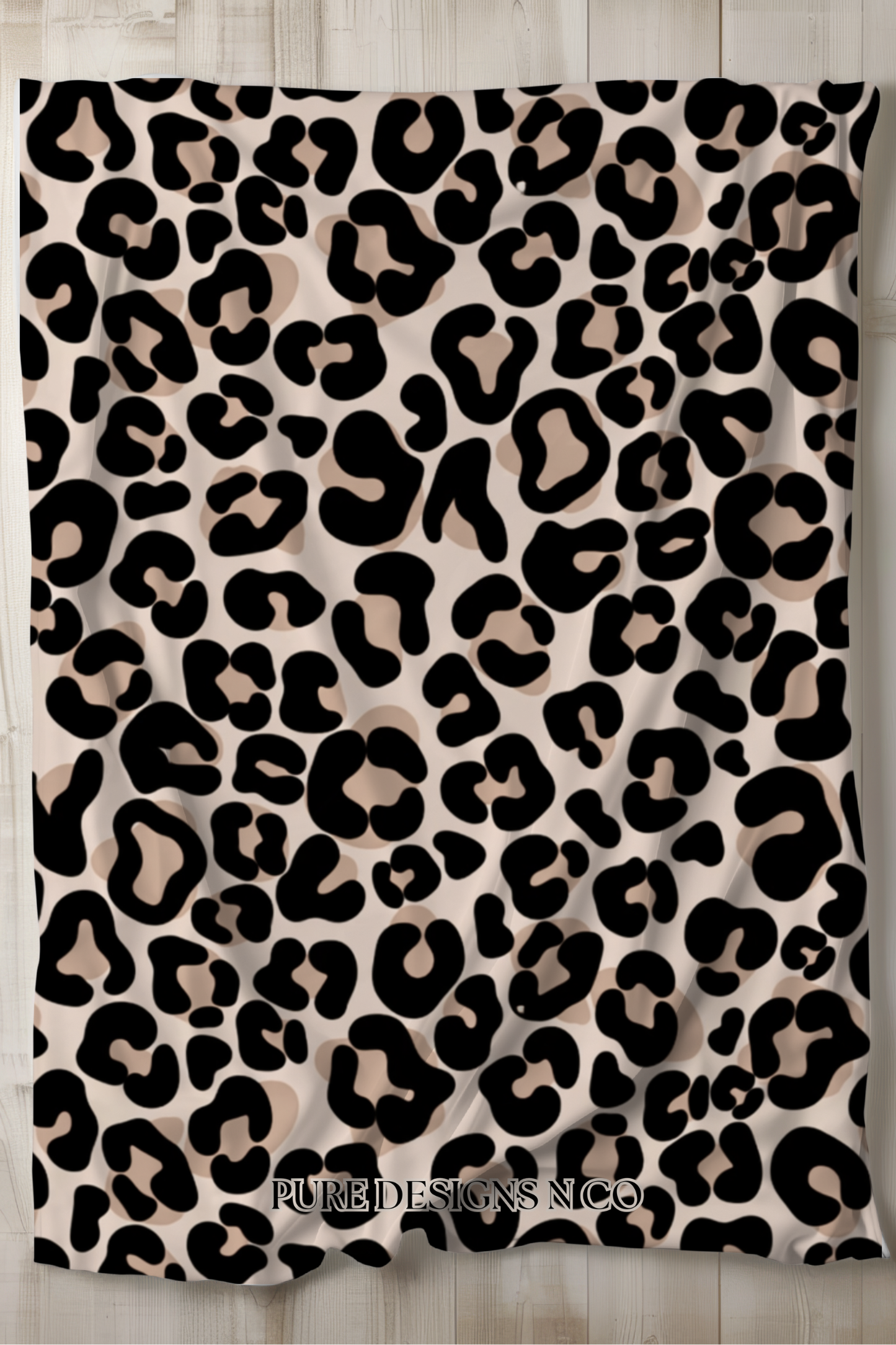 PRE ORDER - LARGE LEOPARD BLANKET