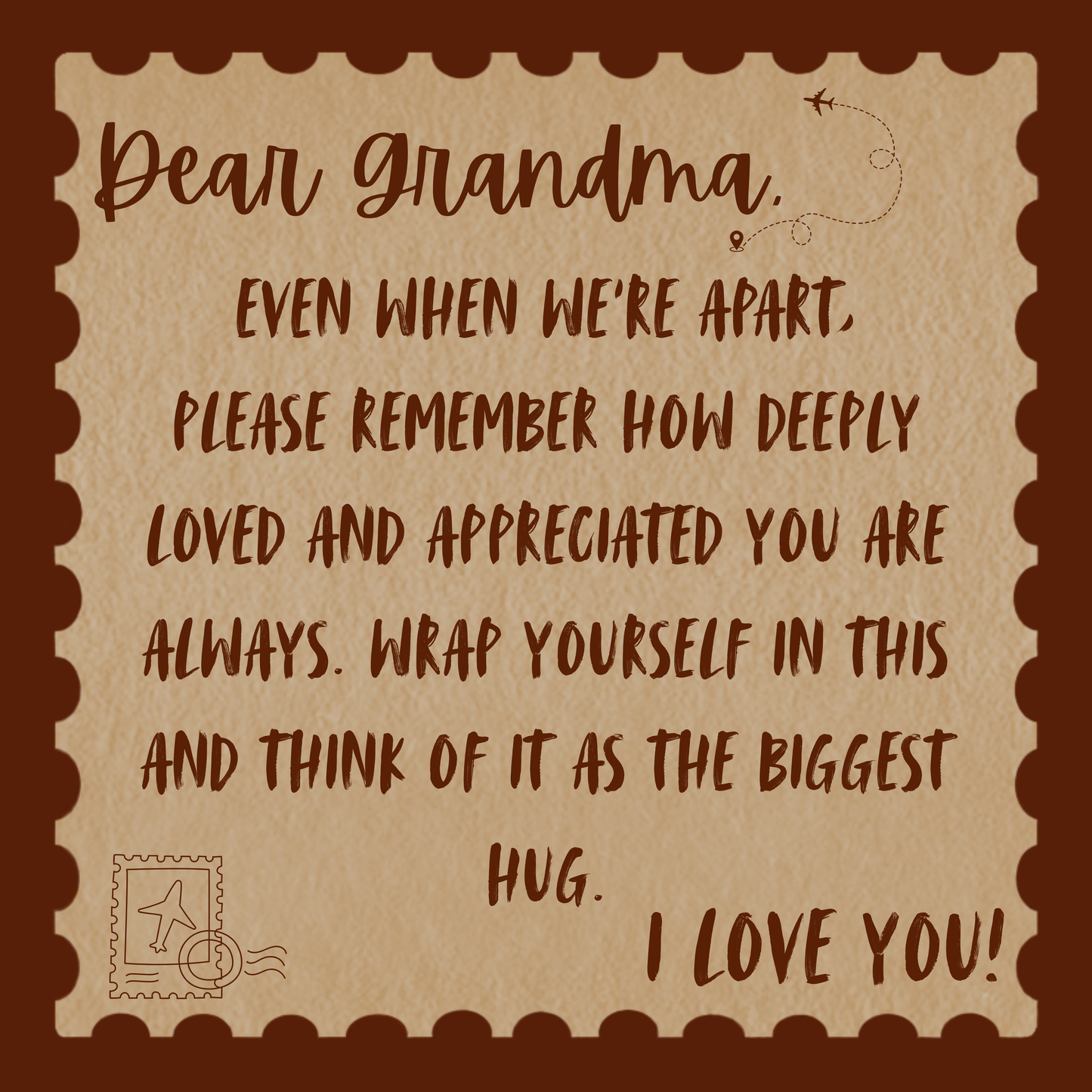 PRE ORDER - LARGE EXCLUSIVE CUSTOM MOTHERS DAY BLANKETS