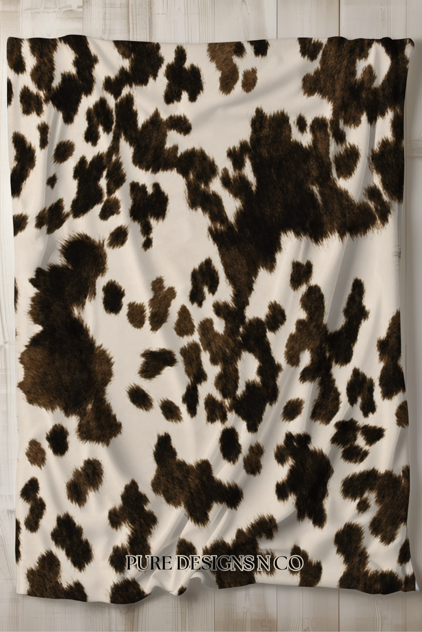 PRE ORDER - COW HIDE BLANKET