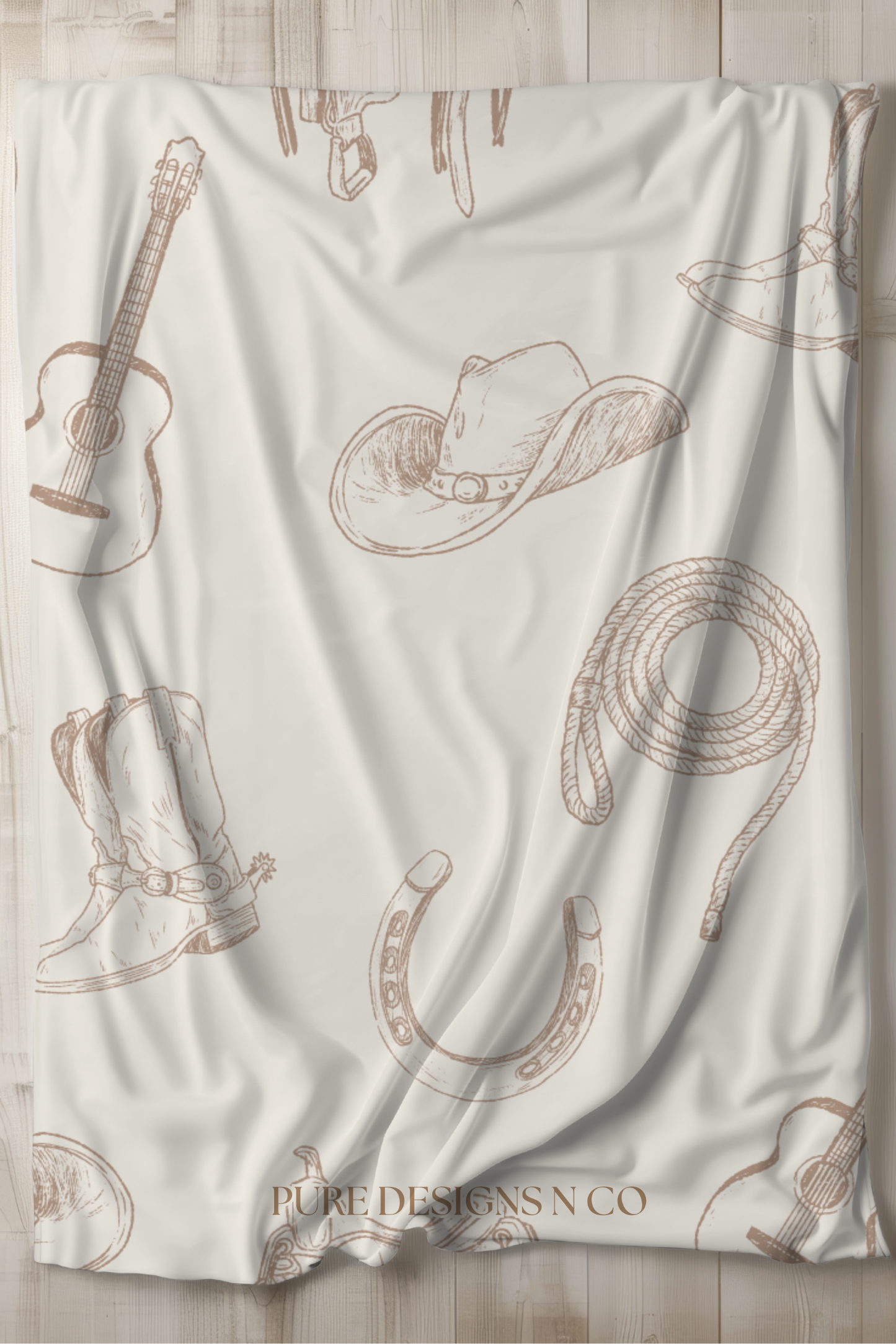 PRE ORDER - LARGE EXCLUSIVE BEIGE COUNTRY BLANKET