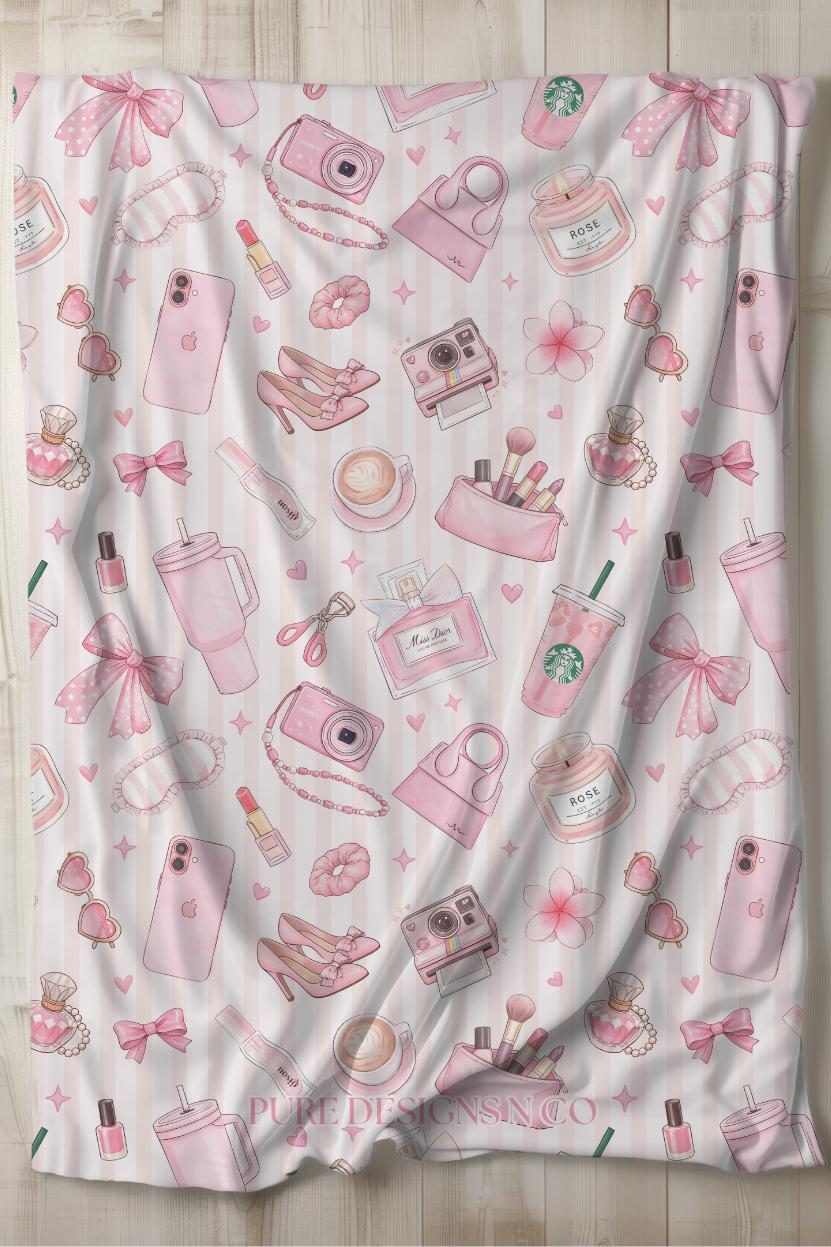PRE ORDER - LARGE GIRLY GIRL BLANKET