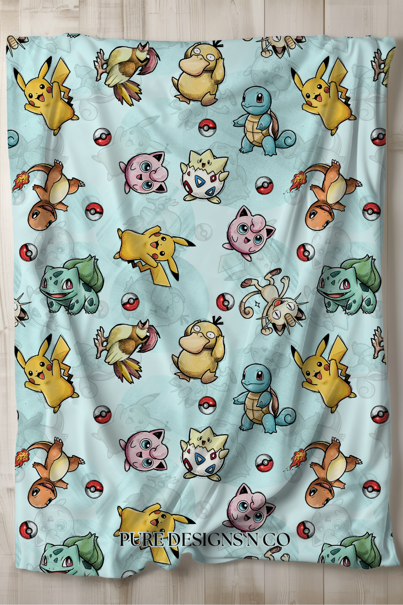 PRE ORDER - POKEMON BLANKET