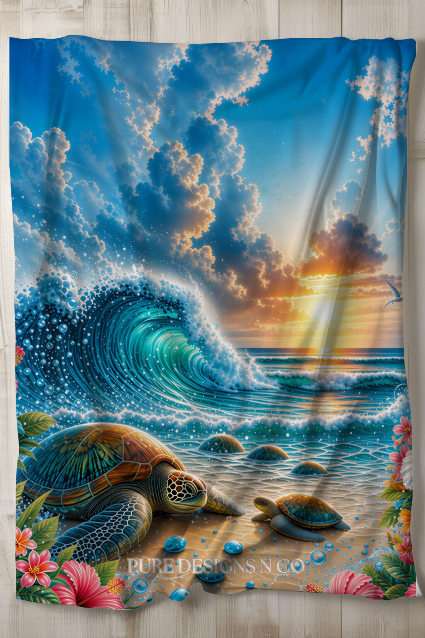 PRE ORDER - TURTLE BLANKET