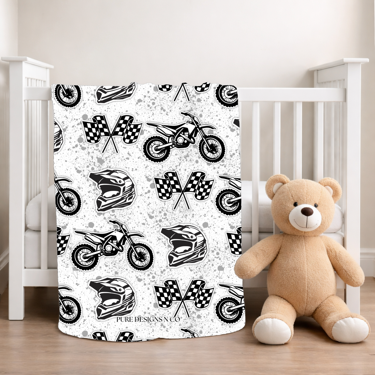 PRE ORDER - BABY MOTORBIKE BLANKET
