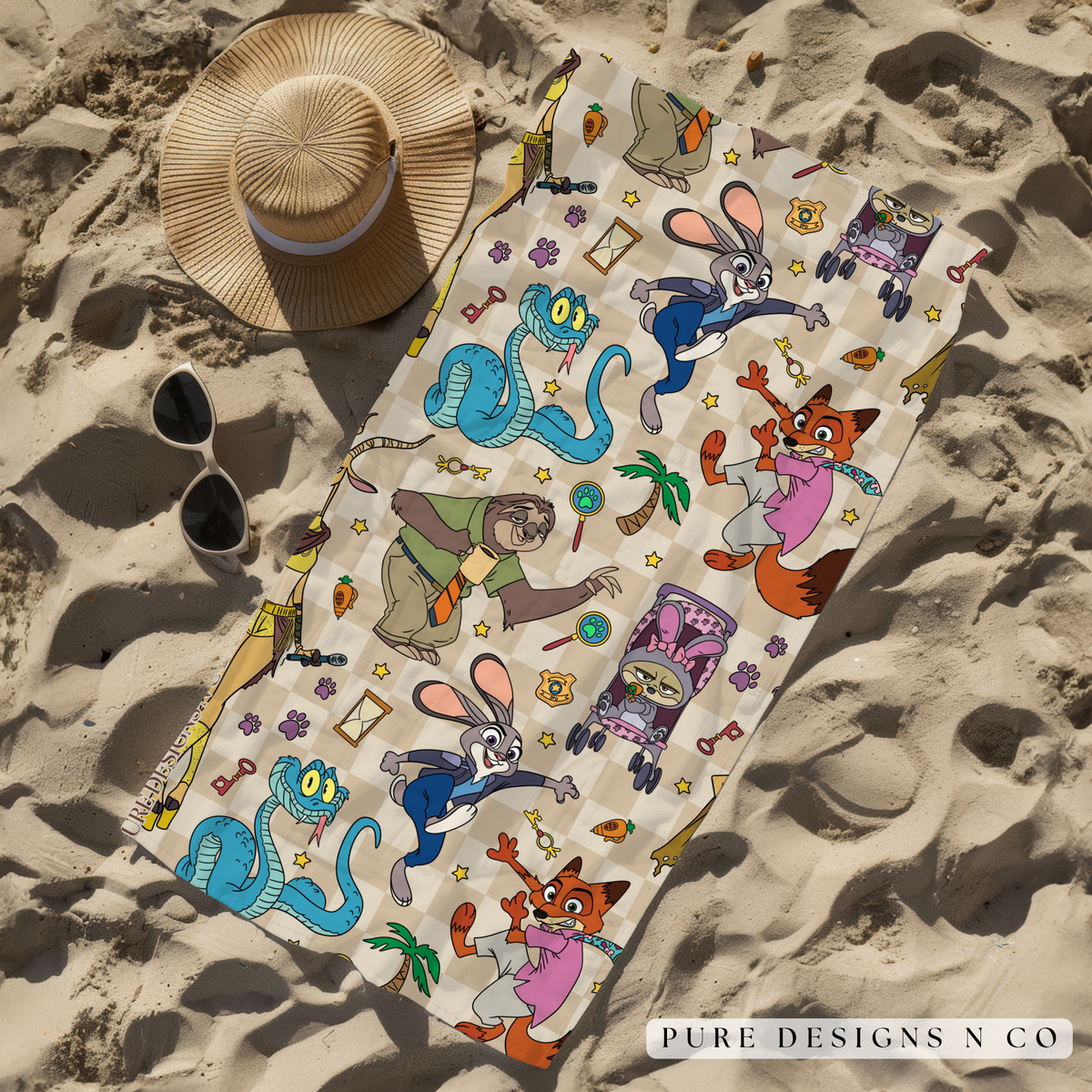 PRE ORDER - ZOOTOPIA TOWEL