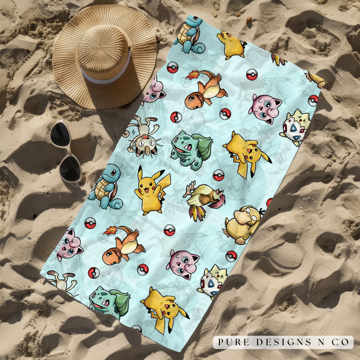 PRE ORDER - POKEMON TOWEL