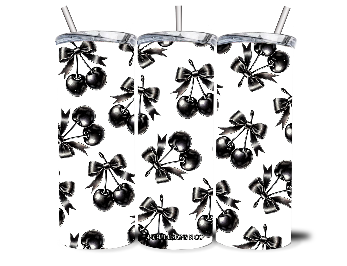 BLACK CHERRIES 20OZ INSULATED TUMBLER