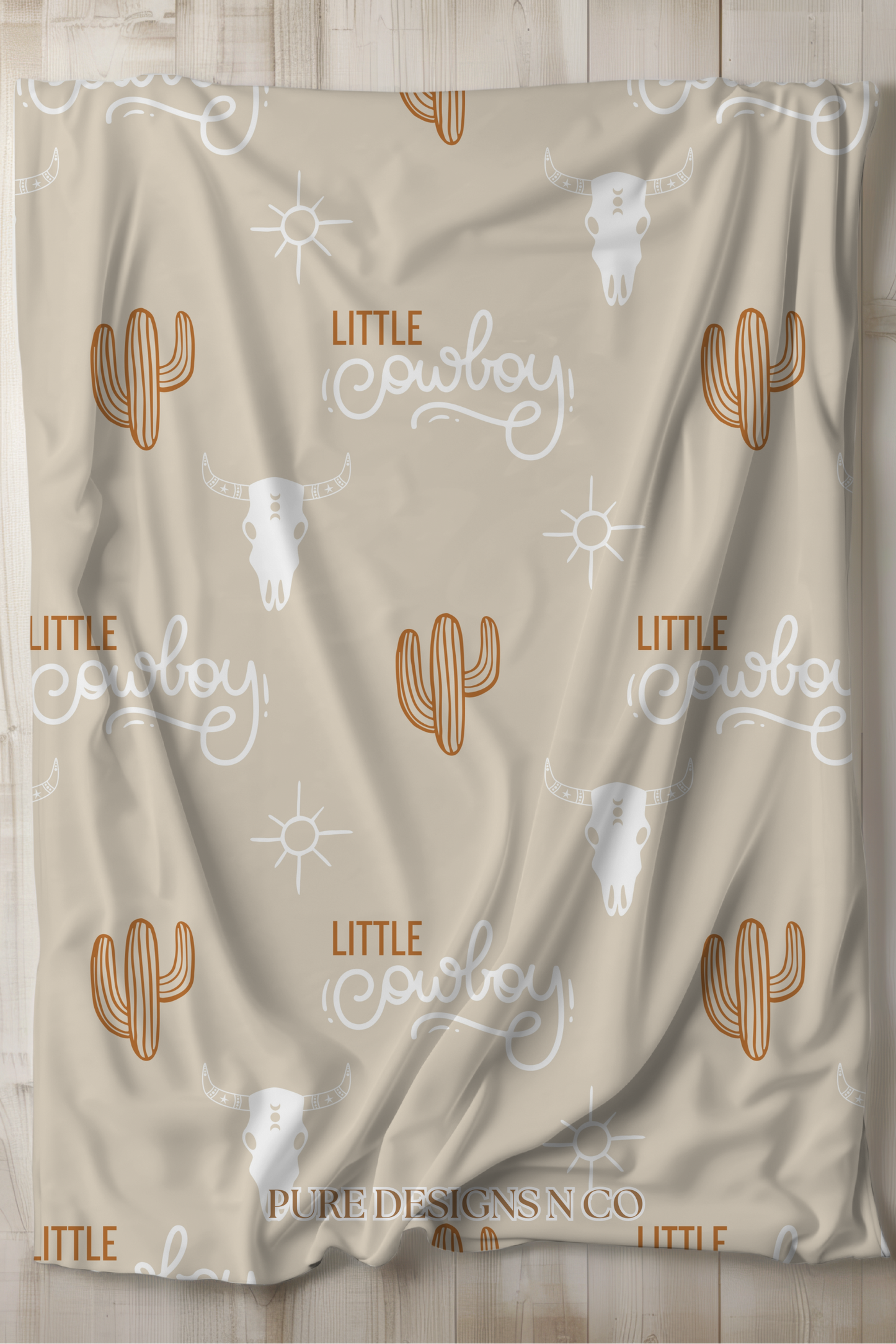 PRE ORDER - LARGE LITTLE COWBOY BLANKET