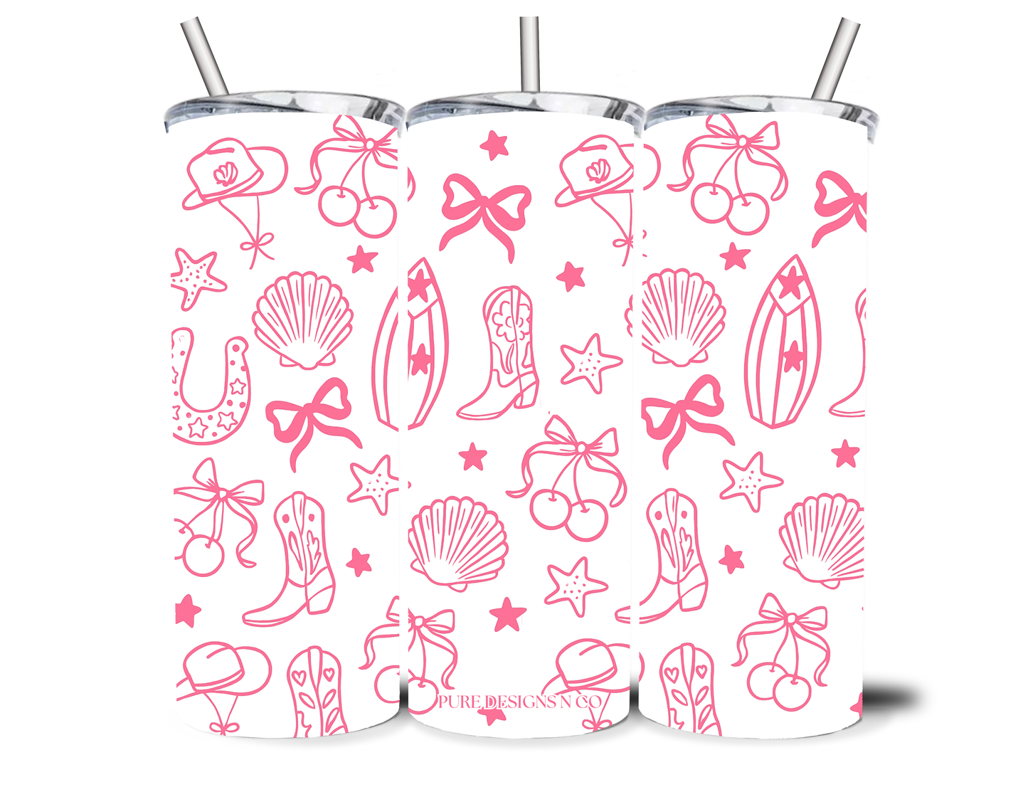 BOWS BY THE SEA 20OZ INSULATED TUMBLER