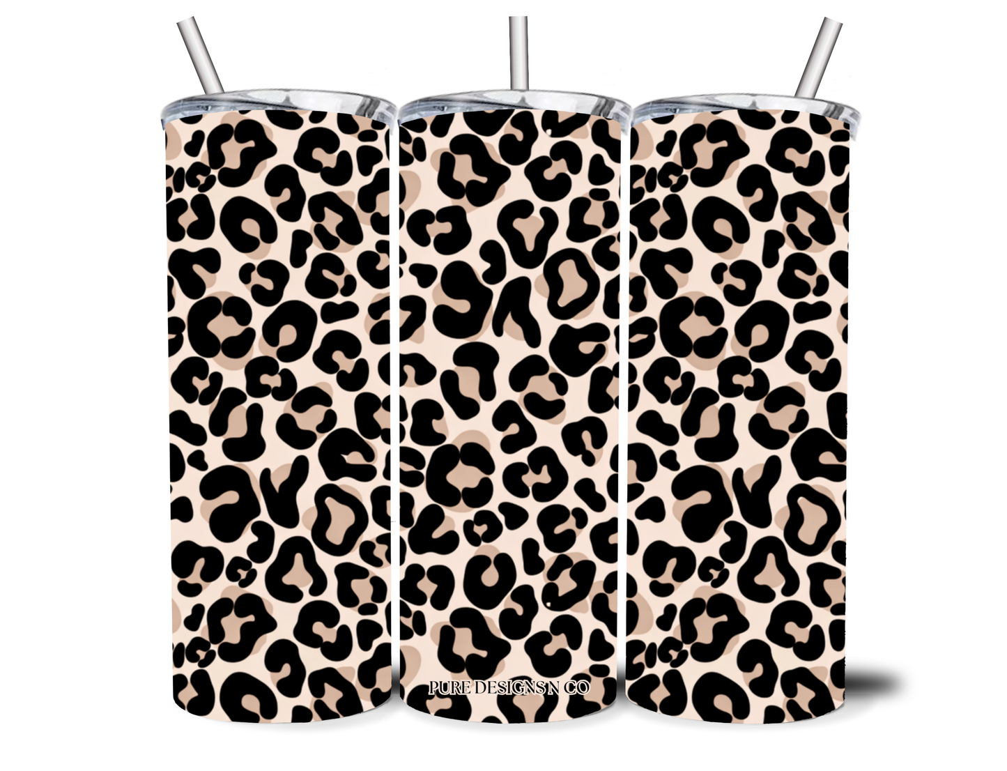 LEOPARD 20OZ INSULATED TUMBLER