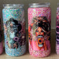 Tall 16oz Glass snow globes