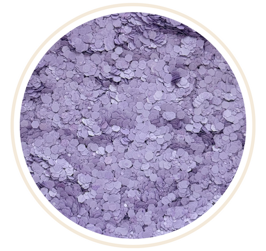 MATTE PURPLE GLITTER