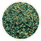 EMERALD GREEN BUBBLE GLITTER