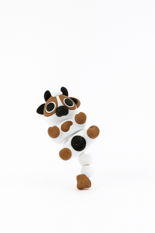 Articulated laying Milk Cow Fidget toy