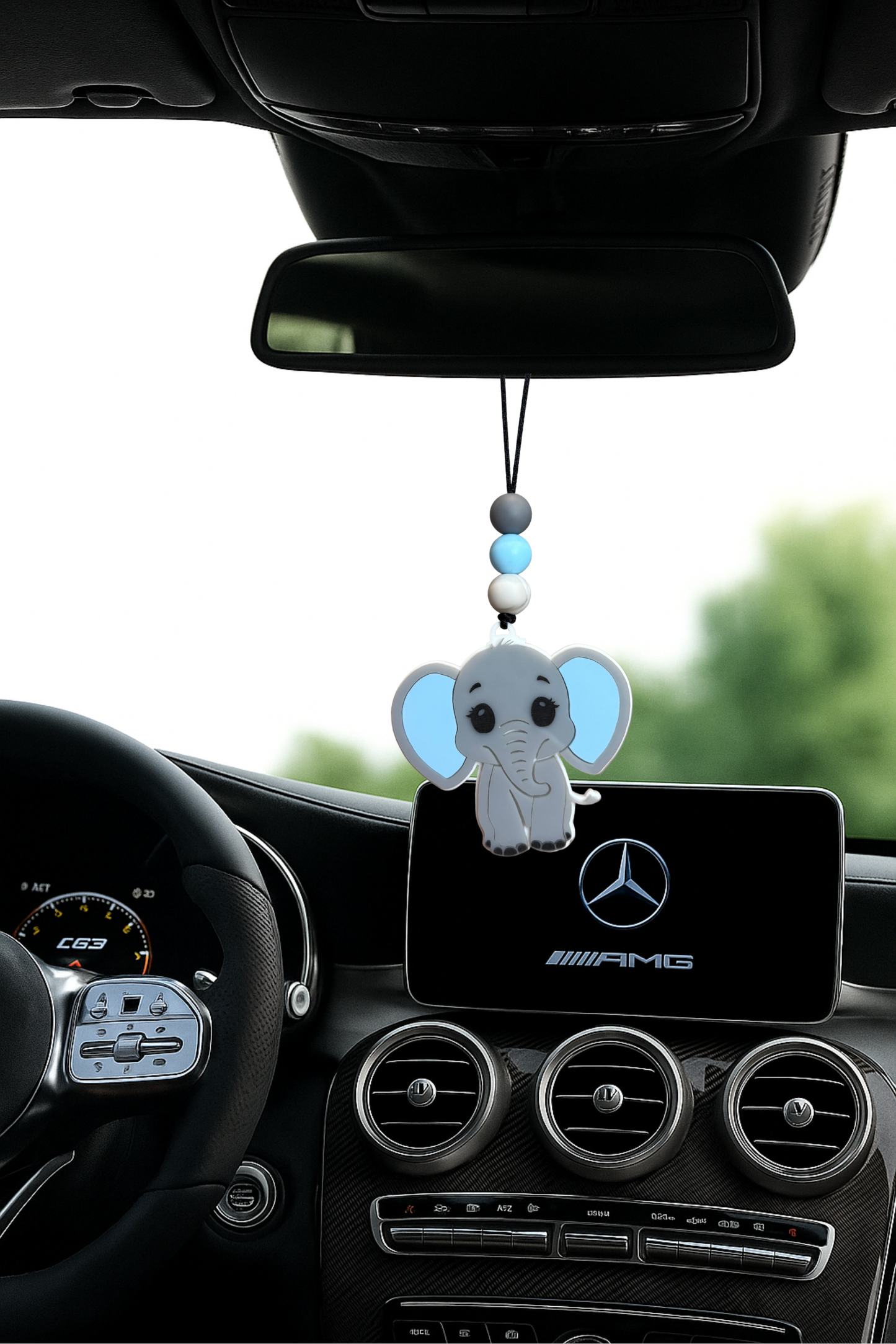 ELEPHANT CAR CHARM