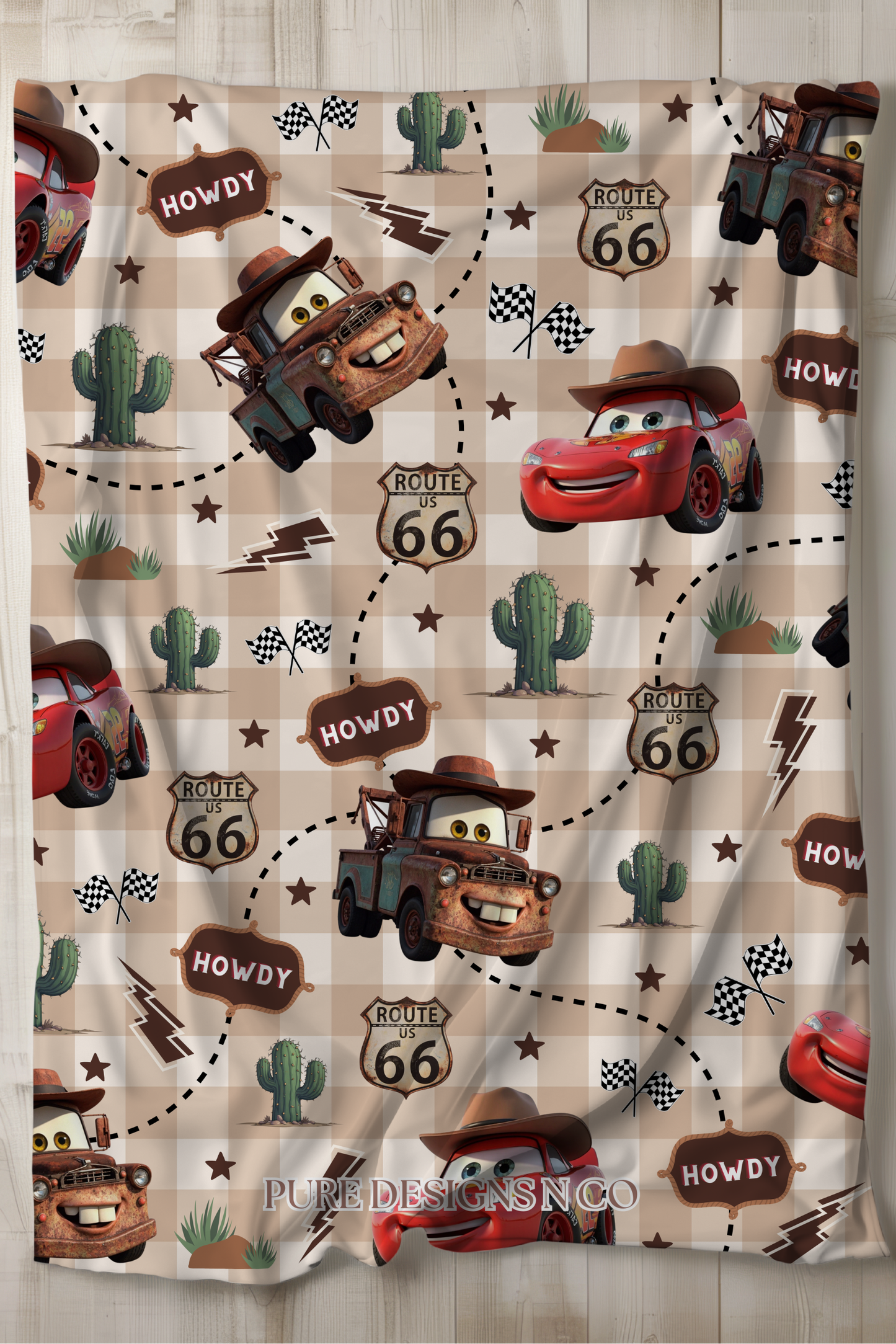 PRE ORDER - LARGE EXCLUSIVE COUNTRY CARS BLANKET