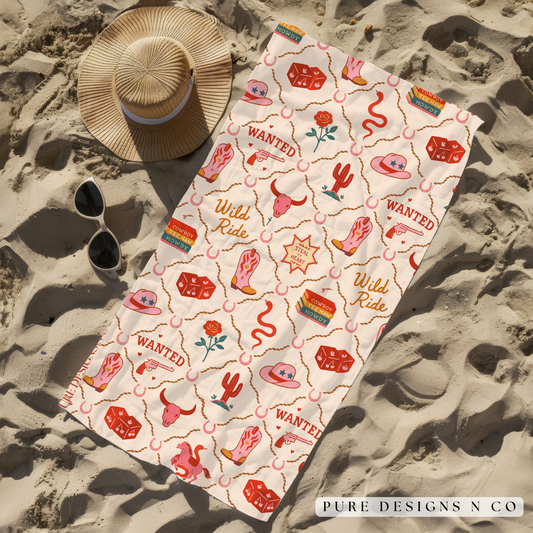 PRE ORDER - COUNTRY WANTED TOWEL