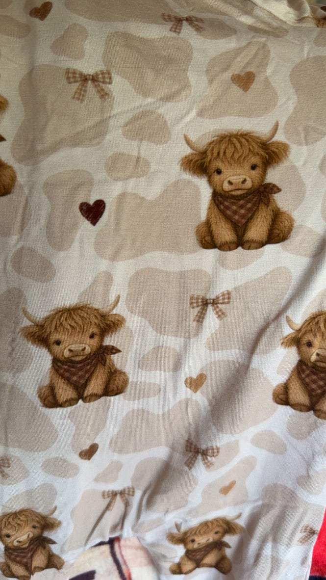 WOMENS COSY MOCHA PJ SET
