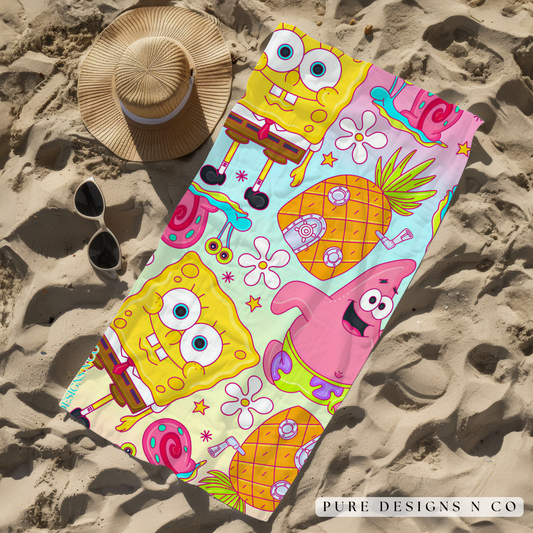 PRE ORDER - PINEAPPLE 2 BEACH TOWEL