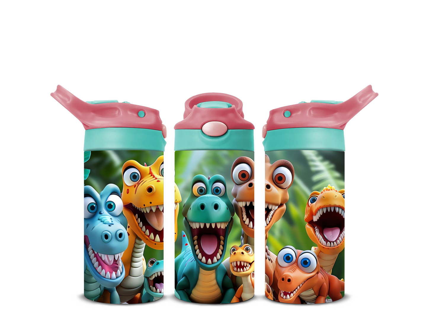 DINOSAUR 12OZ INSULATED DRINK BOTTLE