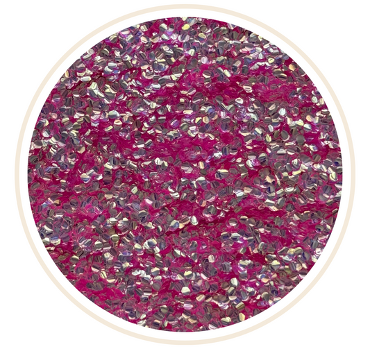 PINK BUBBLE GLITTER