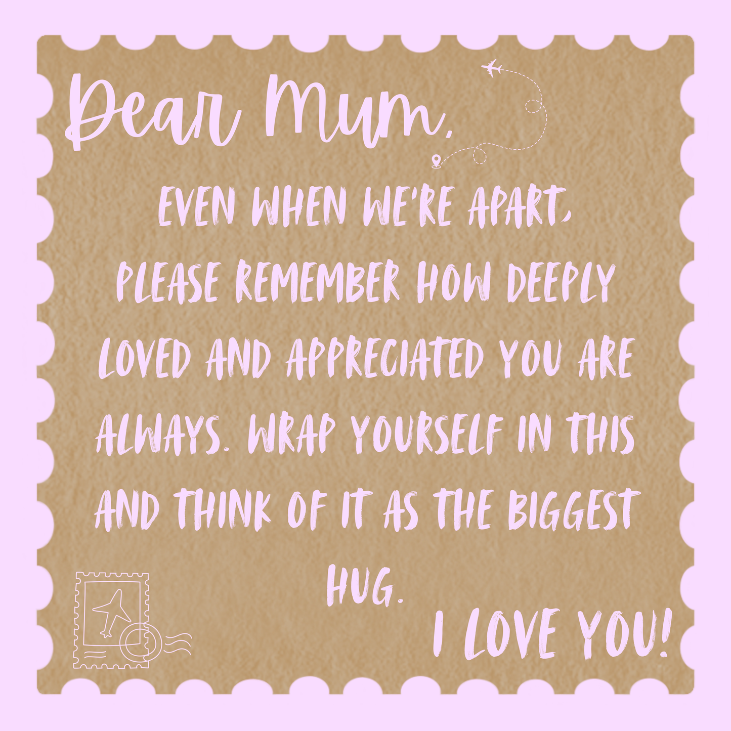 PRE ORDER - LARGE EXCLUSIVE CUSTOM MOTHERS DAY BLANKETS