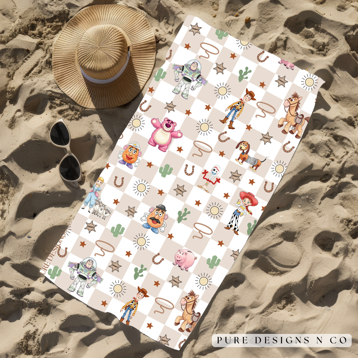 READY TO SHIP - EXCLUSIVE STORY BEACH TOWEL