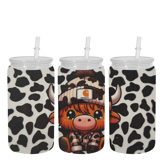 HIGHLAND COW DECAL 8