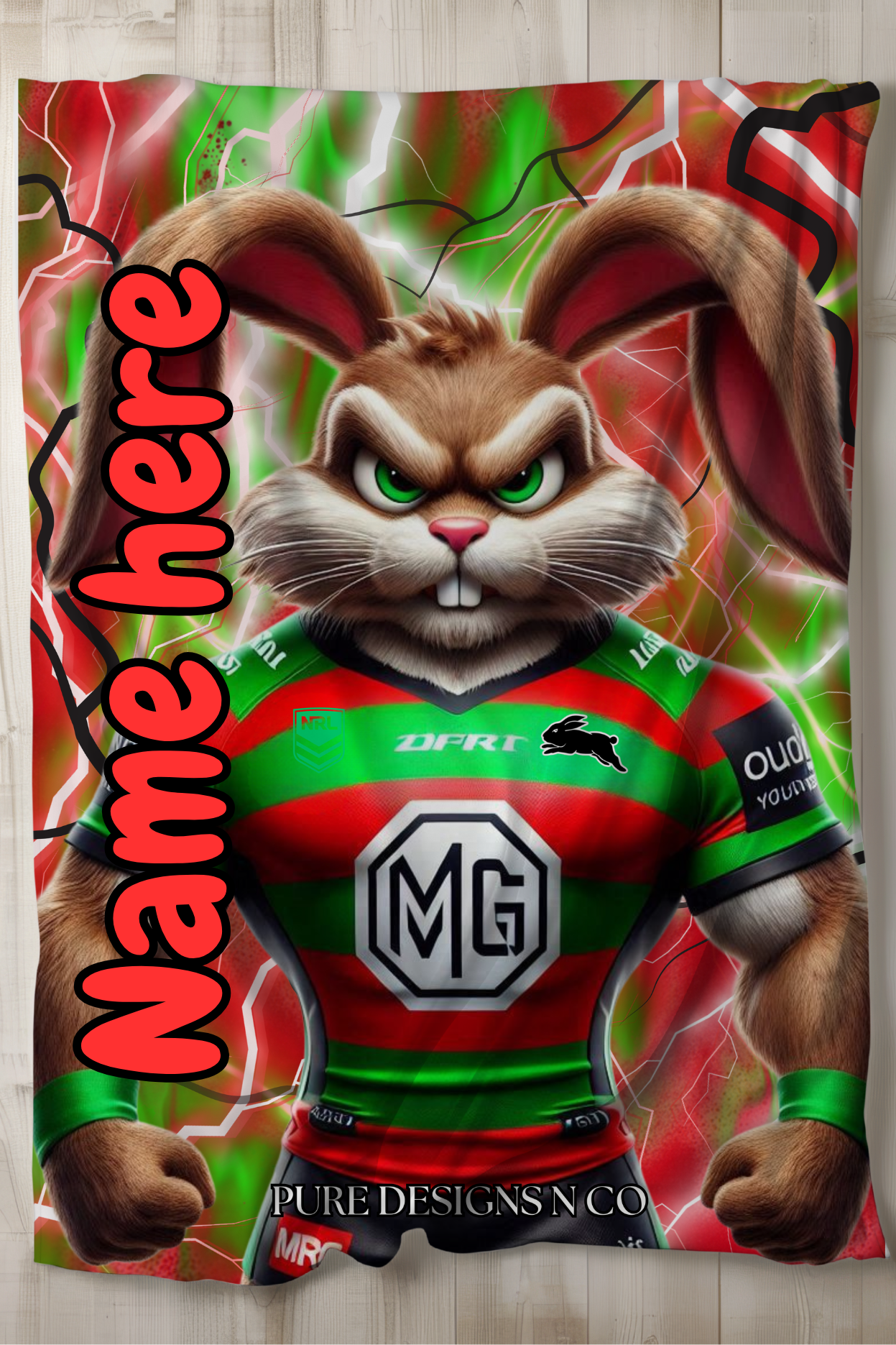 PRE ORDER - LARGE RABBITOHS BLANKET