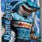 PRE ORDER - LARGE SHARKS BLANKET