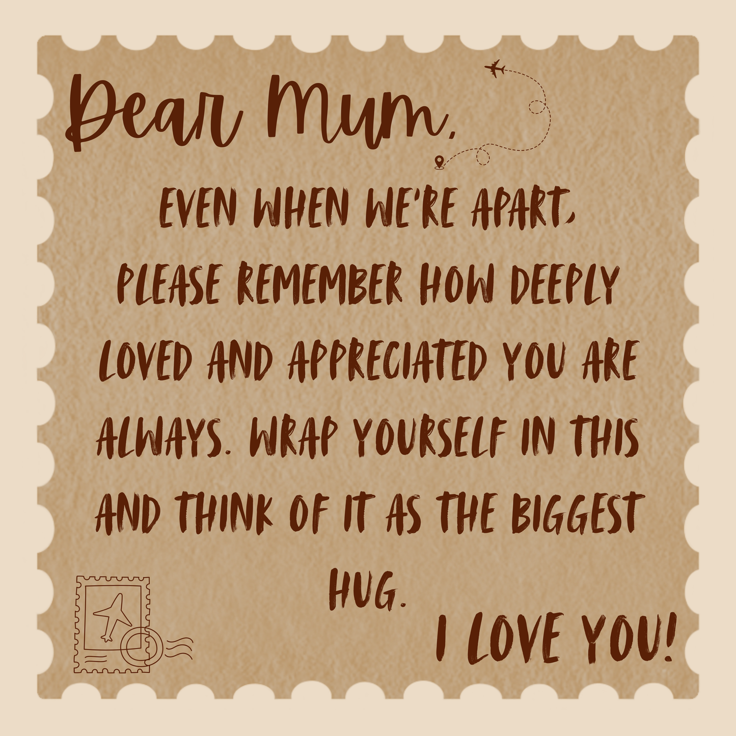 PRE ORDER - LARGE EXCLUSIVE CUSTOM MOTHERS DAY BLANKETS