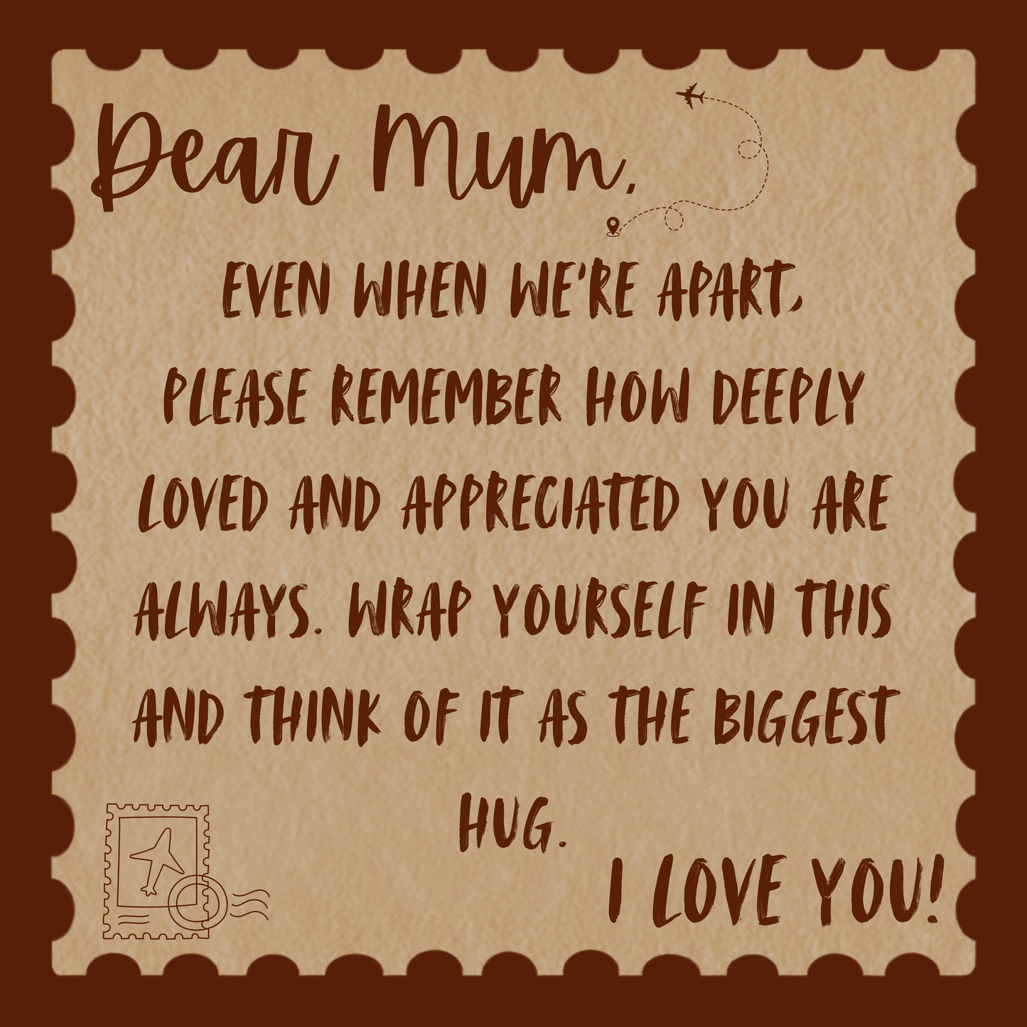 PRE ORDER - LARGE EXCLUSIVE CUSTOM MOTHERS DAY BLANKETS