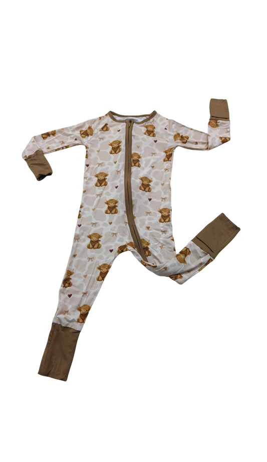CHOCOLATE HIGHLAND BABY ONSIE