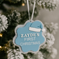 CUSTOM NAME FIRST CHRISTMAS