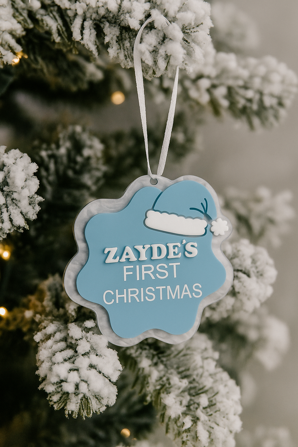 CUSTOM NAME FIRST CHRISTMAS