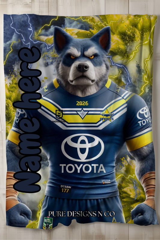 PRE ORDER - LARGE COWBOYS BLANKET