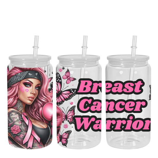 Breast Cancer Warrior Exclusive UVDTF
