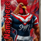 PRE ORDER - LARGE ROOSTERS BLANKET