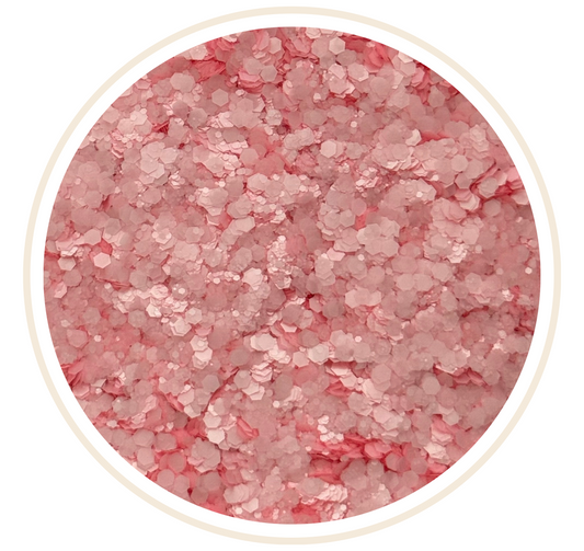 MATTE PINK #1 GLITTER
