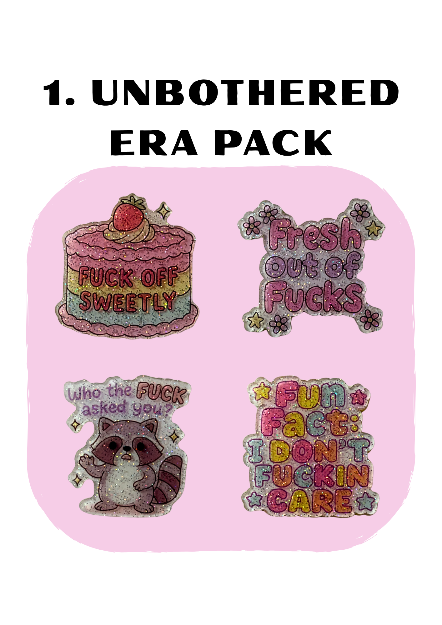SASSY ACRYLIC FRIDGE MAGNET BUNDLES