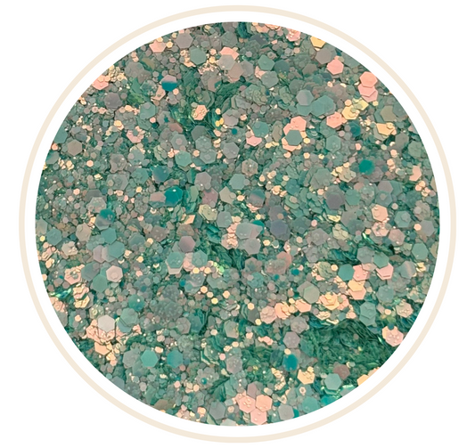 GREEN CHAMELEON GLITTER