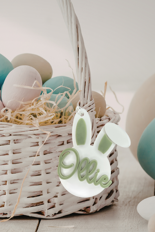 BUNNY EASTER TAG