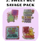 SASSY ACRYLIC FRIDGE MAGNET BUNDLES