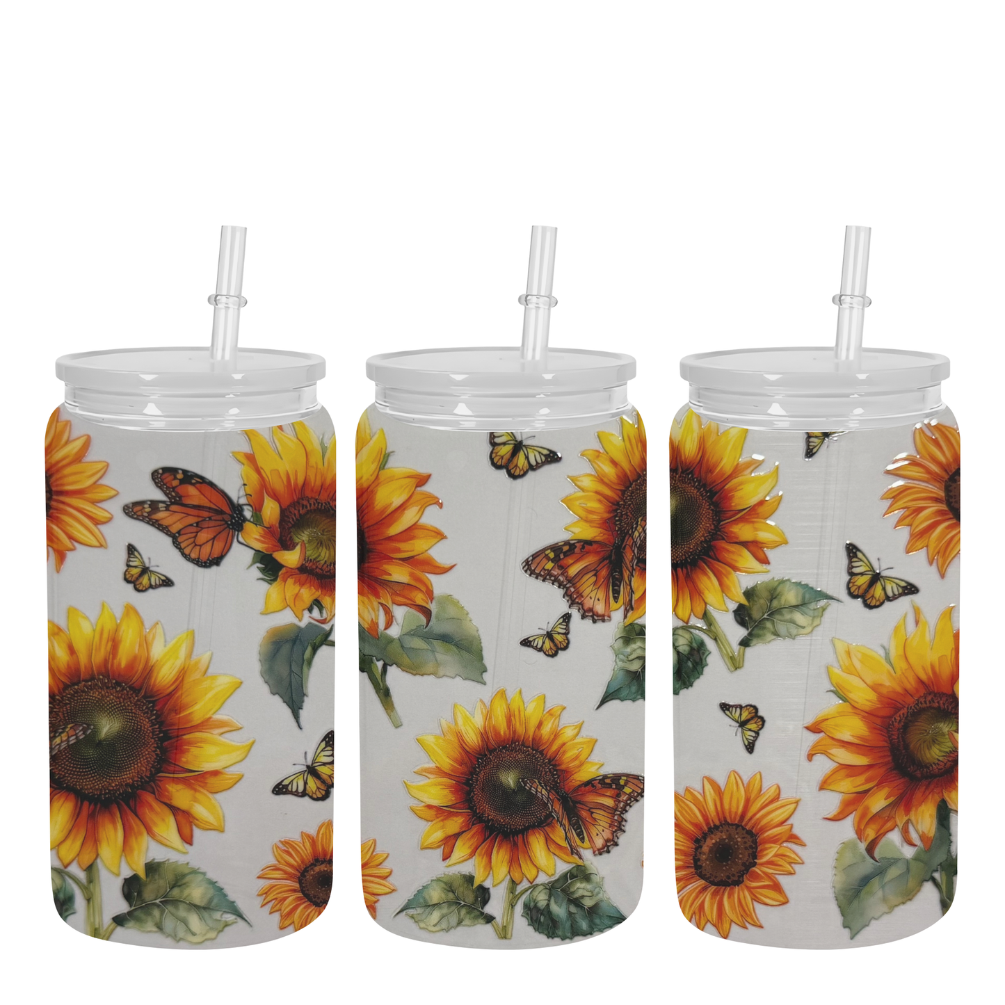 FLOWERS + BUTTERFLY 6