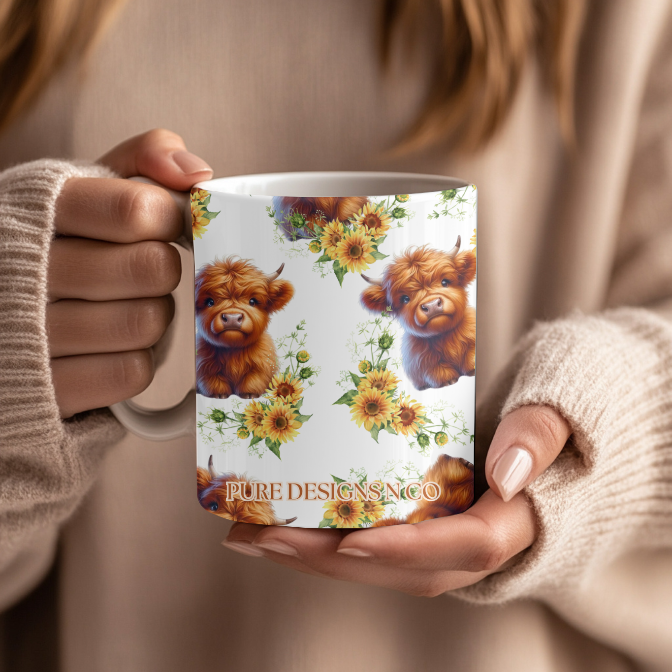 HIGHLAND COW MUG (15OZ)