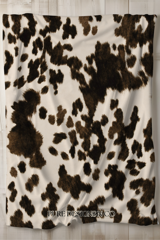 PRE ORDER - COW HIDE BLANKET