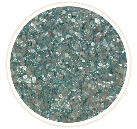 LIGHT BLUE DIAMOND GLITTER
