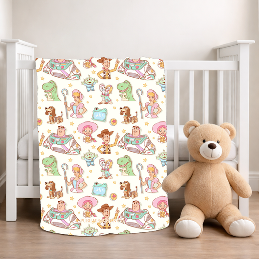 PRE ORDER - BABY T STORY BLANKET