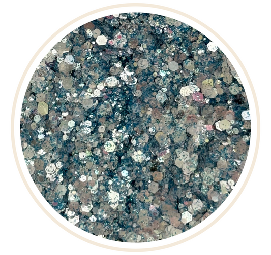 MEDIUM BLUE DIAMOND GLITTER